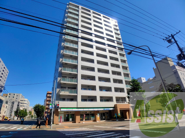 クレジデンス札幌・南４条の外観