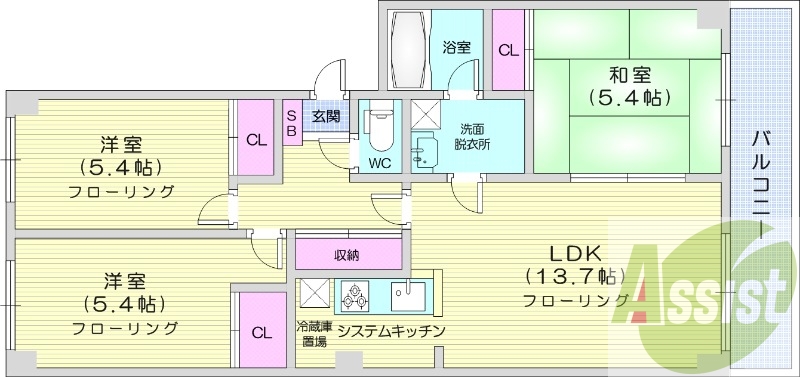 3LDK、灯油ボイラー、灯油暖房、IHコンロ