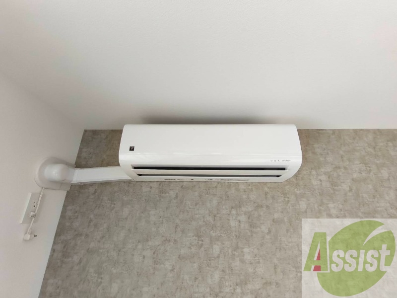 エアコンがありますので夏でも快適に過ごせます! エアコンがありますので夏でも快適に過ごせます!