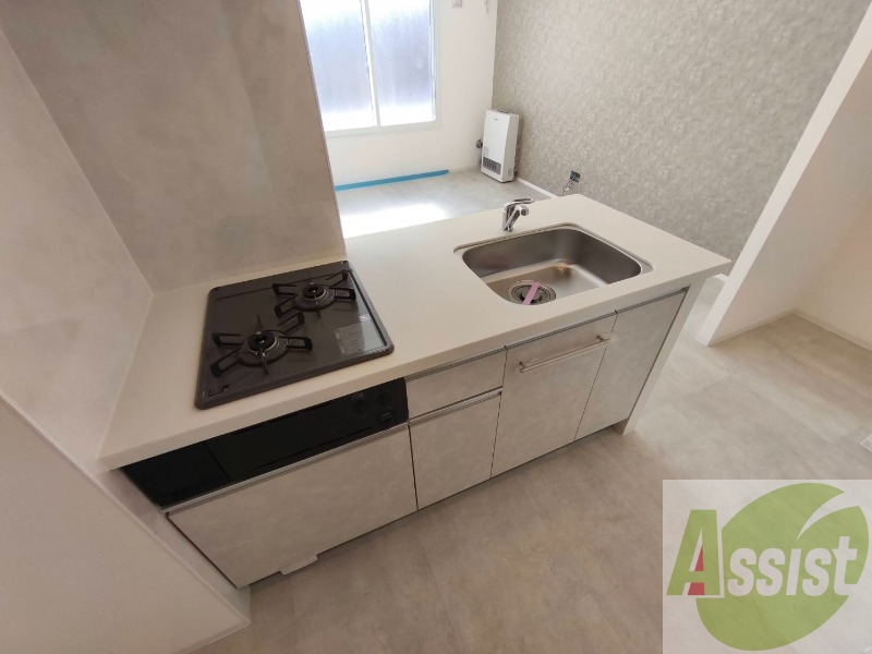 システムキッチンなので、すぐお料理に使えます! システムキッチンなので、すぐお料理に使えます!