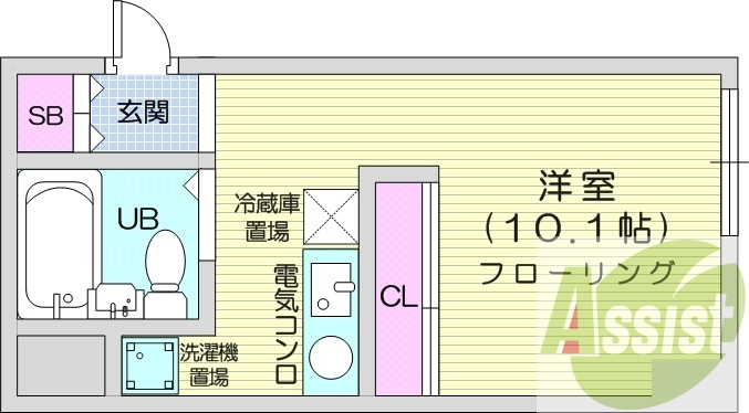 1R、オートロック、光ファイバー、防犯カメラ