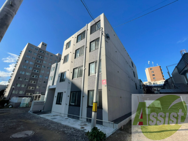 ALPHA南8条の外観