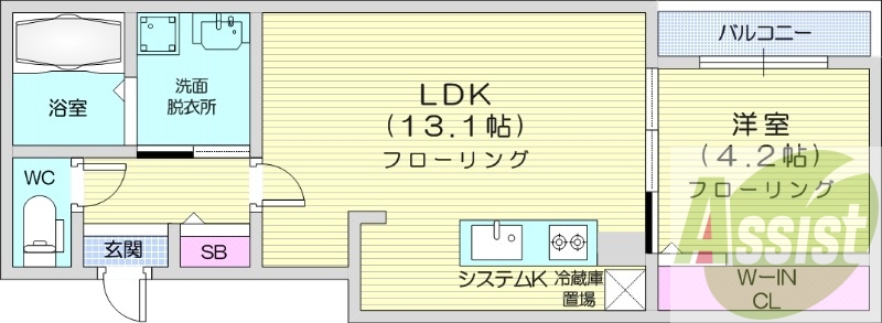 1ＬＤＫ、エアコン、ネット無料、ペット可