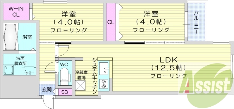 2ＬＤＫ、エアコン、ネット無料、ペット可