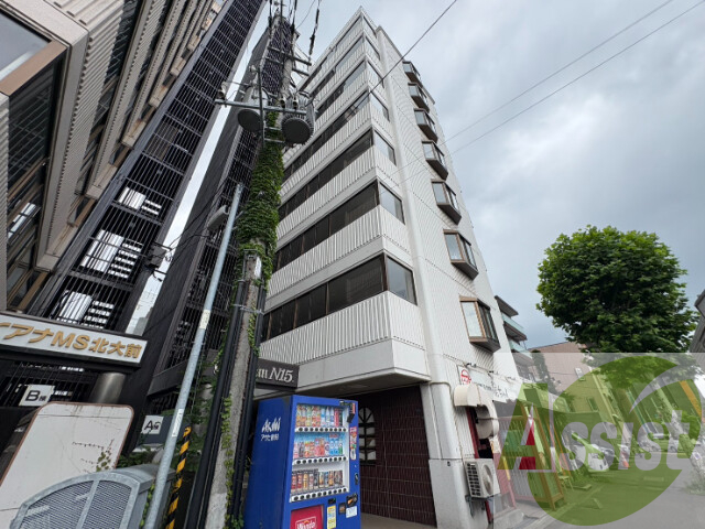 シティハイムN15A棟の外観