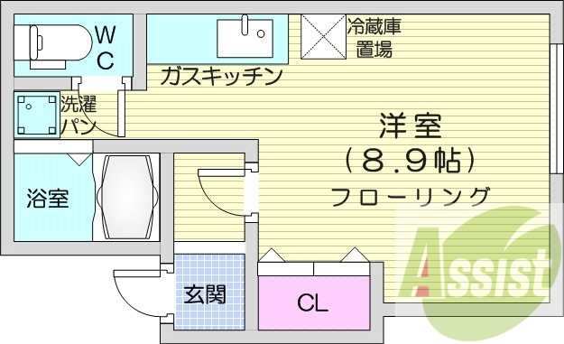 3階の間取り図