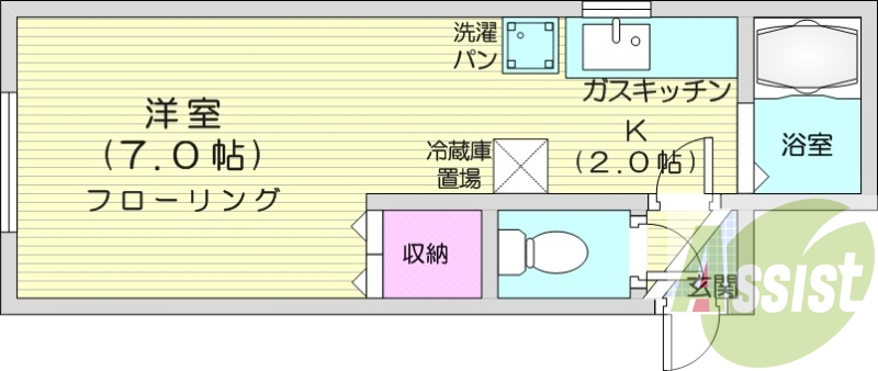 3階の間取り図