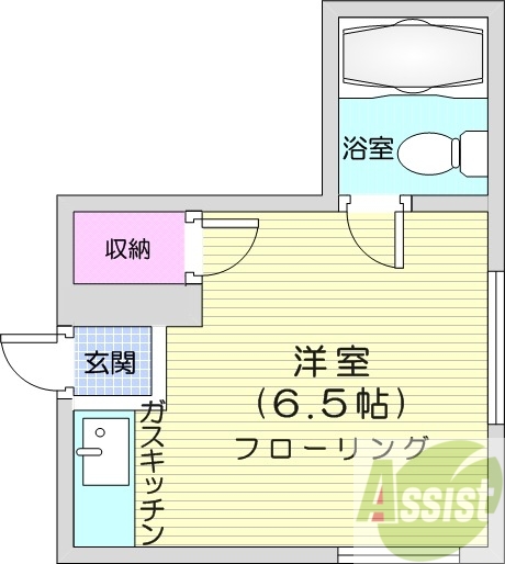 5階の間取り図
