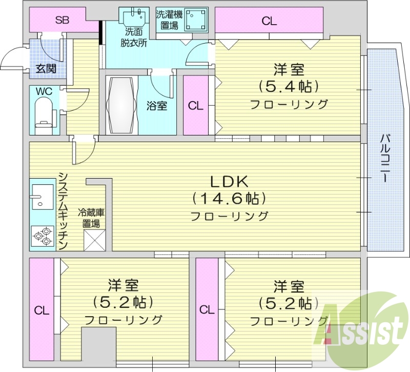 都市ガス、追い炊き、システムキッチン、エレベーター