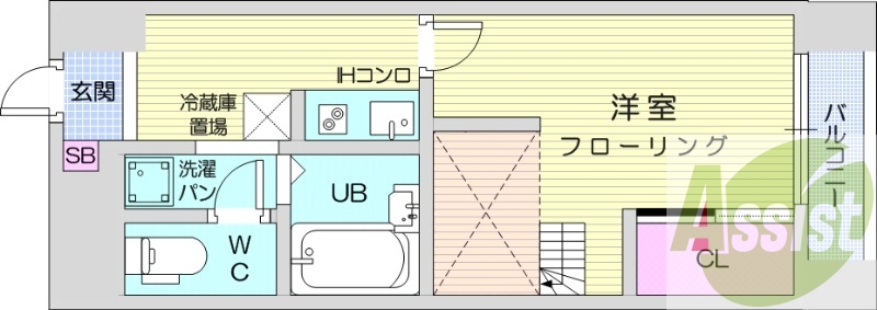 14階の間取り図
