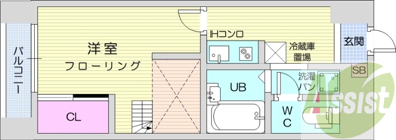 14階の間取り図