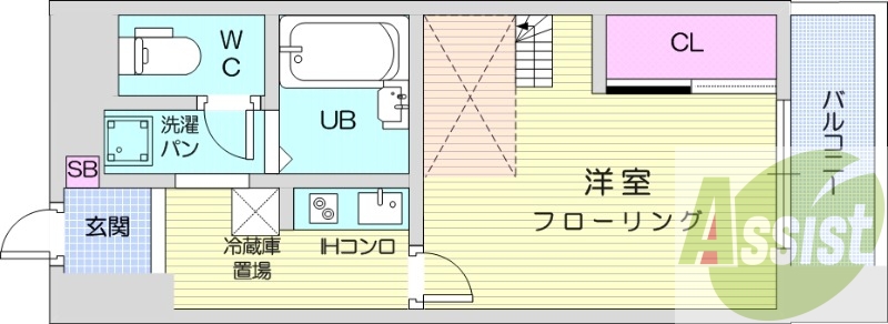 9階の間取り図