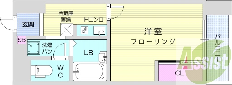 10階の間取り図