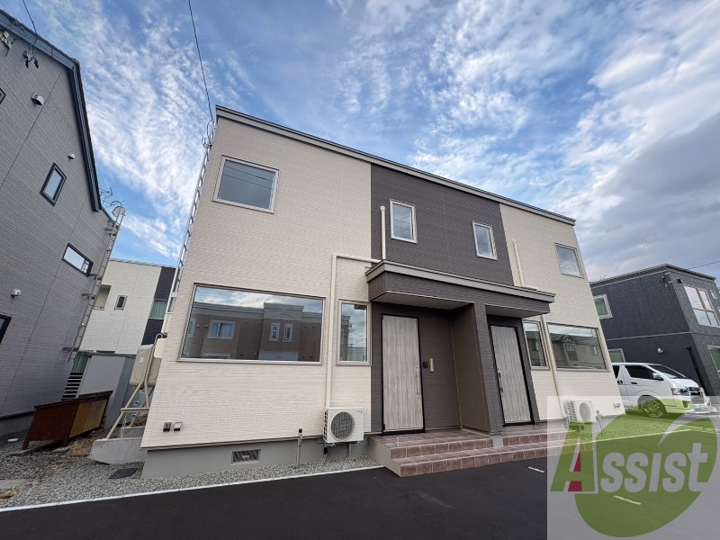 屯田9条8丁目一棟二戸建の外観 屯田9条8丁目一棟二戸建の外観