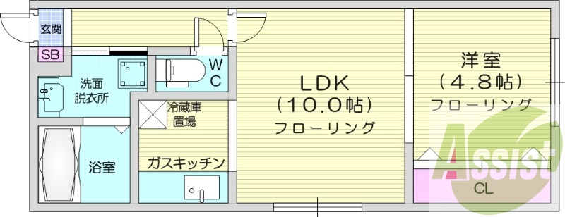 3階の間取り図