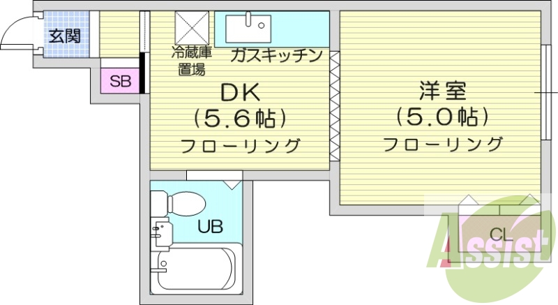 3階の間取り図