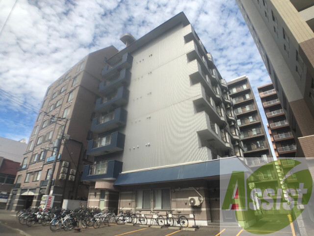 サザンアルファ北大の外観