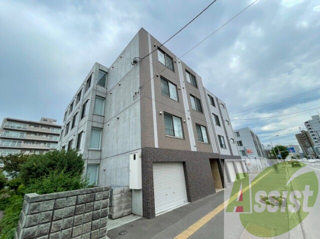 クラリス北16条A棟の外観