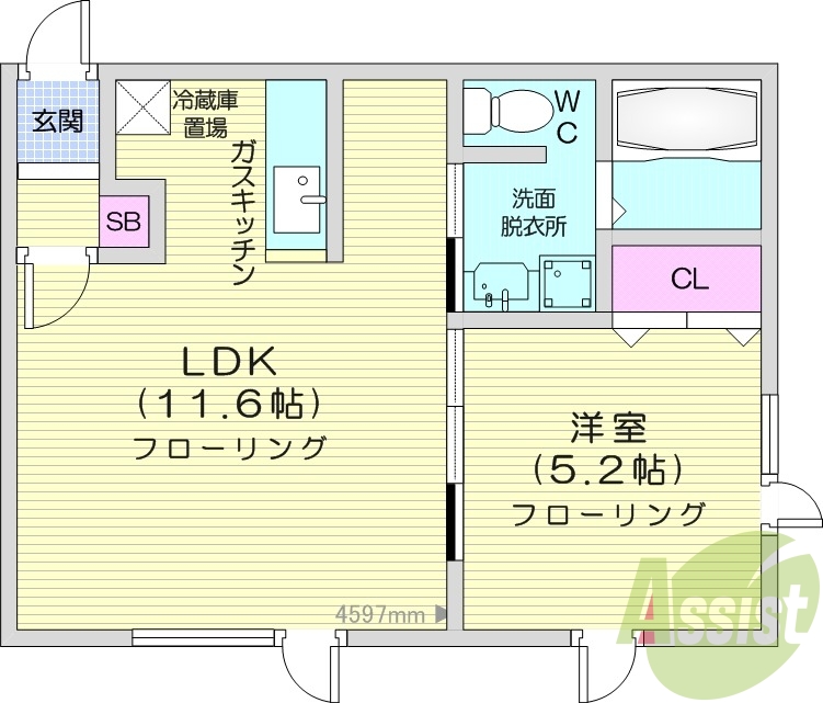 1ＬＤＫ、エアコン、灯油暖房、宅配ボックス