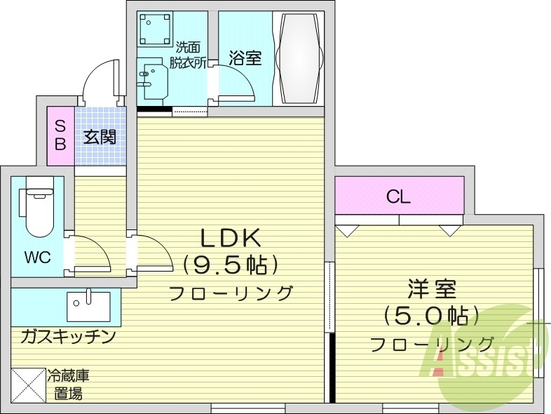 札幌市中央区南8条西「ブランノワールAMJ815」