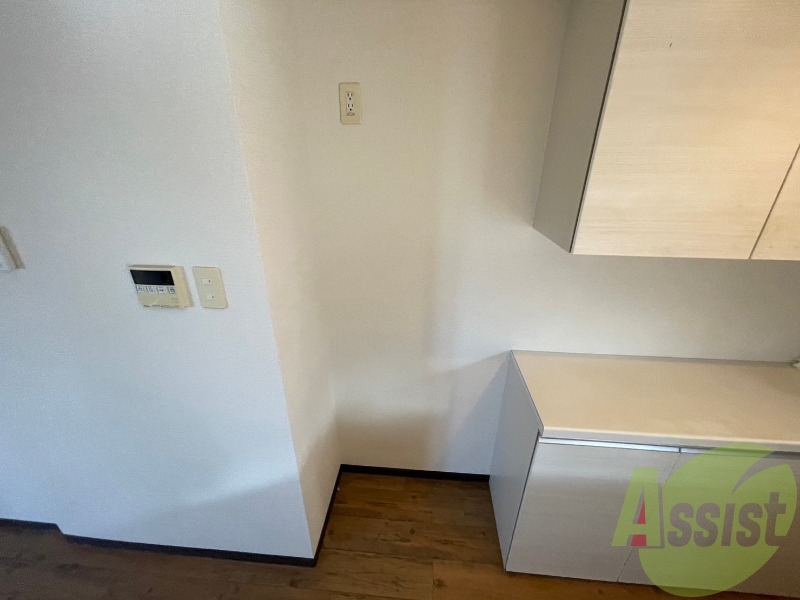 冷蔵庫置き場はこちらです!動線もバッチリですね。 冷蔵庫置き場はこちらです!動線もバッチリですね。