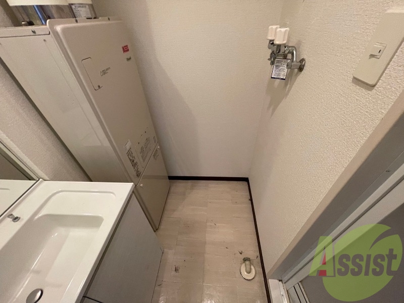 洗濯機はこちらの脱衣所に置くことができます! 洗濯機はこちらの脱衣所に置くことができます!