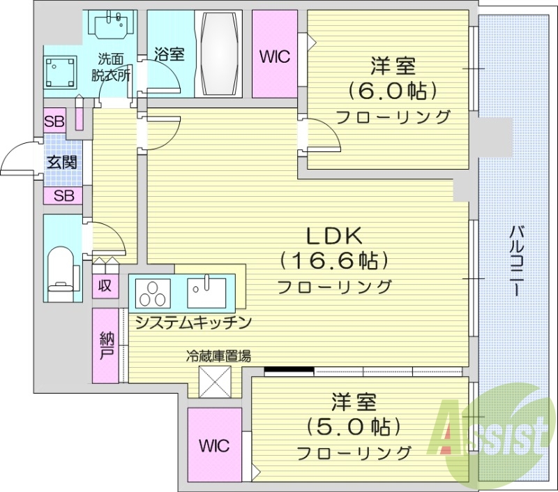 31階の間取り図