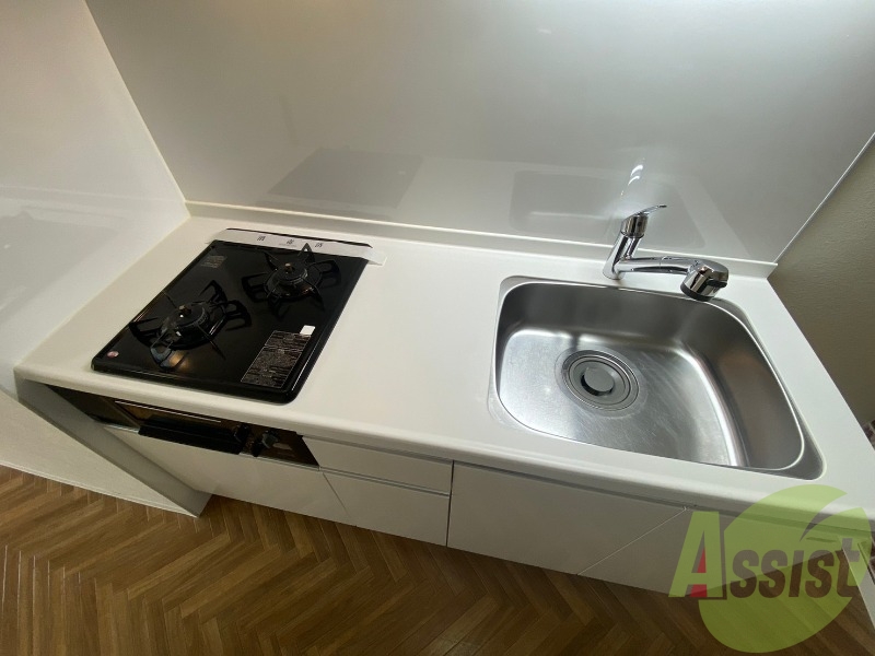 おしゃれなシステムキッチンで楽しくお料理! おしゃれなシステムキッチンで楽しくお料理!