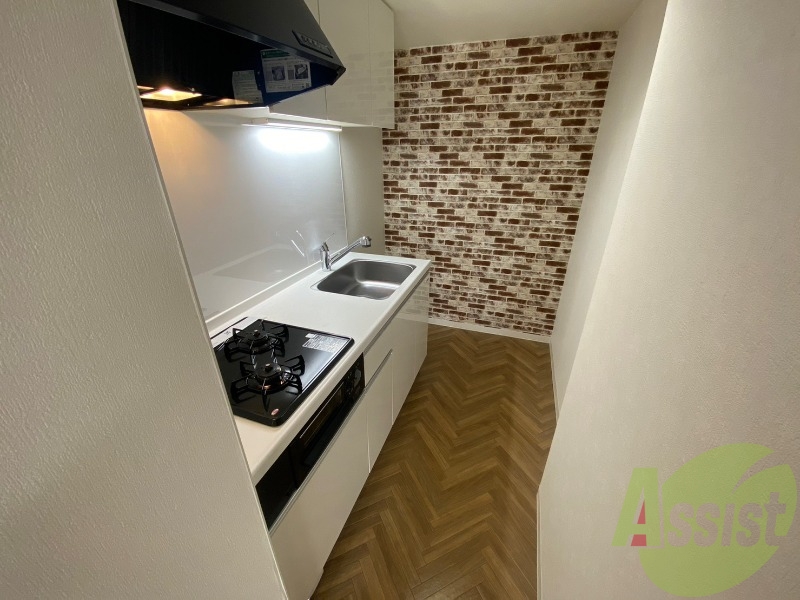 キッチンはスペースも広々していて使いやすそうですよ! キッチンはスペースも広々していて使いやすそうですよ!