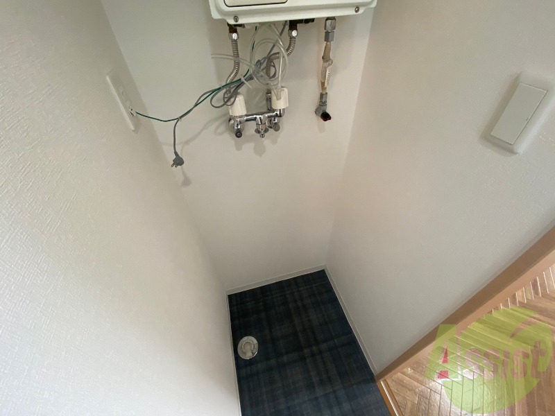 洗濯機はこちらの脱衣所に置くことができます! 洗濯機はこちらの脱衣所に置くことができます!