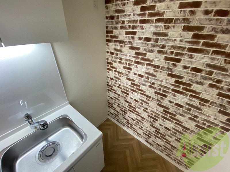 冷蔵庫置き場はこちらです!動線もバッチリですね! 冷蔵庫置き場はこちらです!動線もバッチリですね!