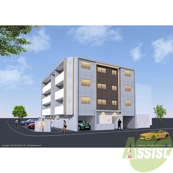 仮)MJクレスト元町の外観