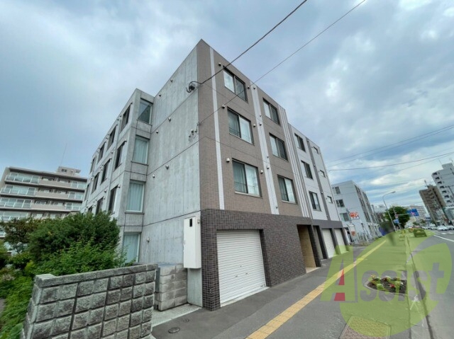 クラリス北16条A棟の外観