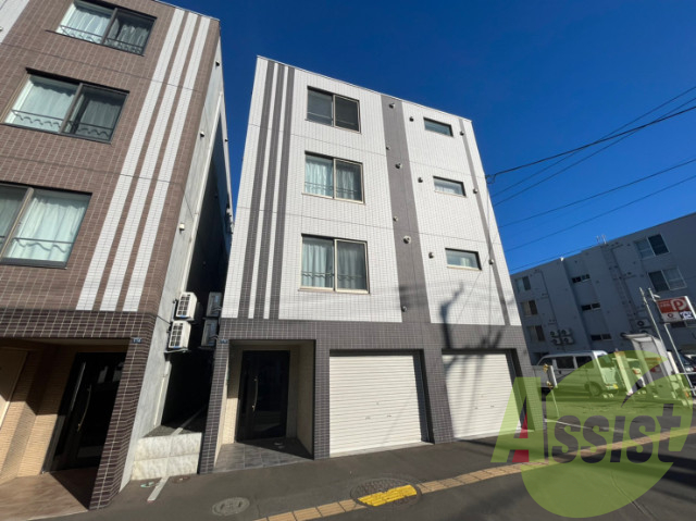 クラリス北16条B棟の外観