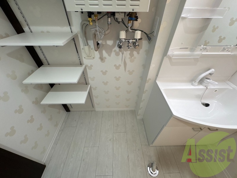 洗濯機はこちらの脱衣所に置くことができます! 洗濯機はこちらの脱衣所に置くことができます!