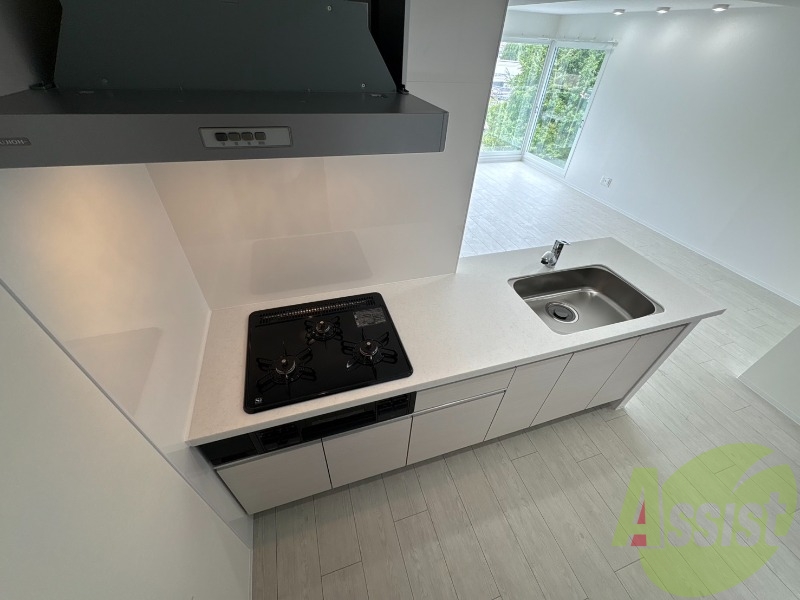 システムキッチンなので、すぐお料理に使えます! システムキッチンなので、すぐお料理に使えます!