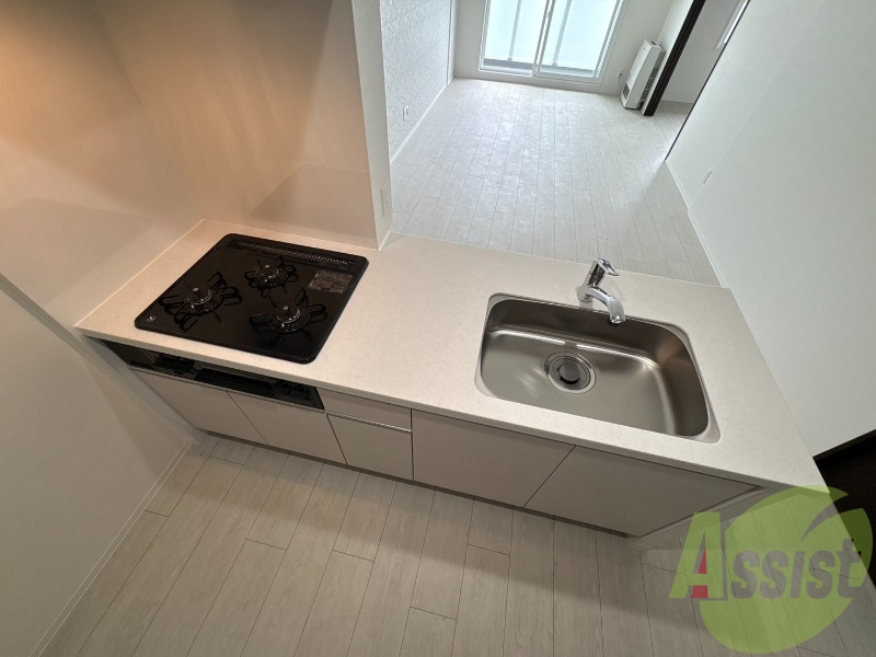 調理スペースも広々しておりお料理しやすそうです! 調理スペースも広々しておりお料理しやすそうです!