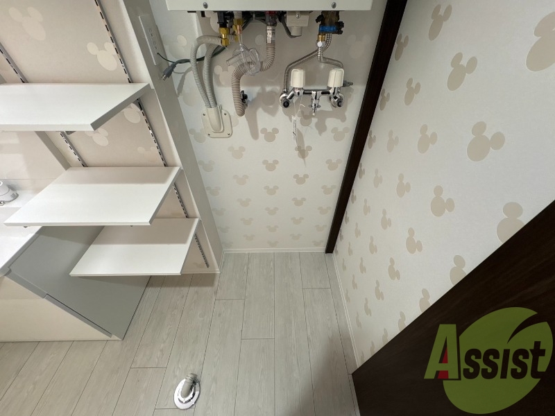 洗濯機はこちらの脱衣所に置くことができます! 洗濯機はこちらの脱衣所に置くことができます!