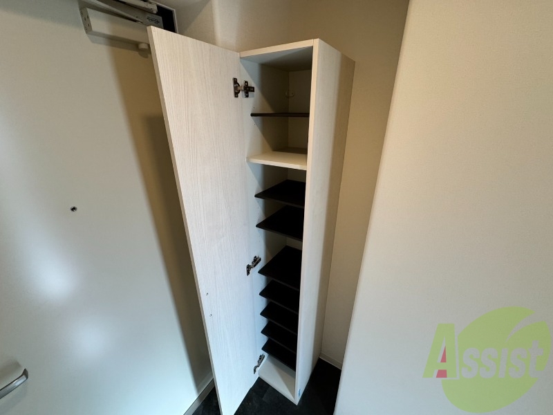 たくさん靴をしまえるシューズボックスになっていました! たくさん靴をしまえるシューズボックスになっていました!