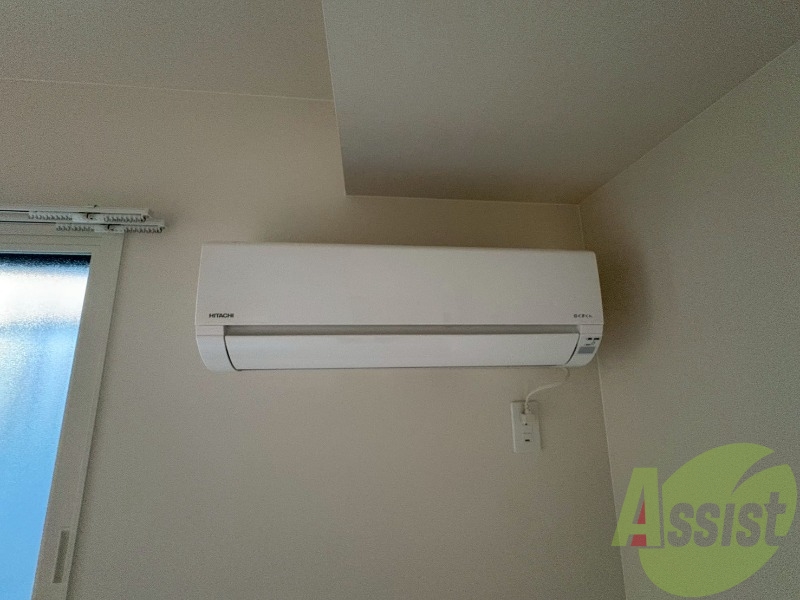 エアコンがありますので夏でも快適に過ごせます! エアコンがありますので夏でも快適に過ごせます!