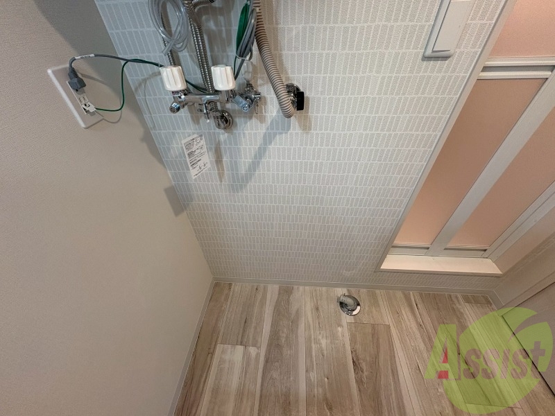 洗濯機はこちらの脱衣所に置くことができます! 洗濯機はこちらの脱衣所に置くことができます!