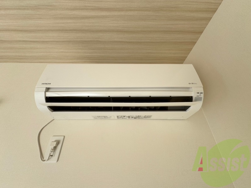 エアコンがありますので夏でも快適に過ごせます! エアコンがありますので夏でも快適に過ごせます!