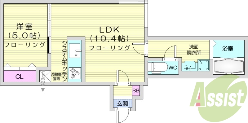 3階の間取り図