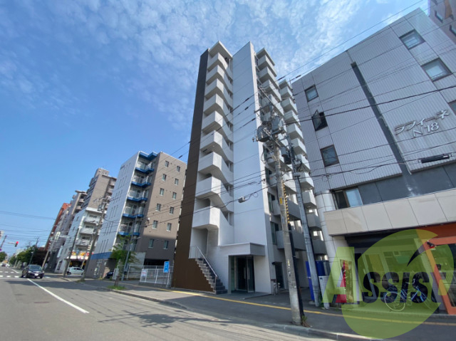 プライマル札幌北18条の外観