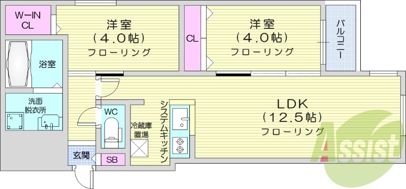 2ＬＤＫ、エアコン、ネット無料、ペット可