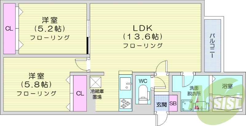 ペット相談可、浴室乾燥機、トランクルーム