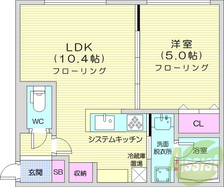 3階の間取り図