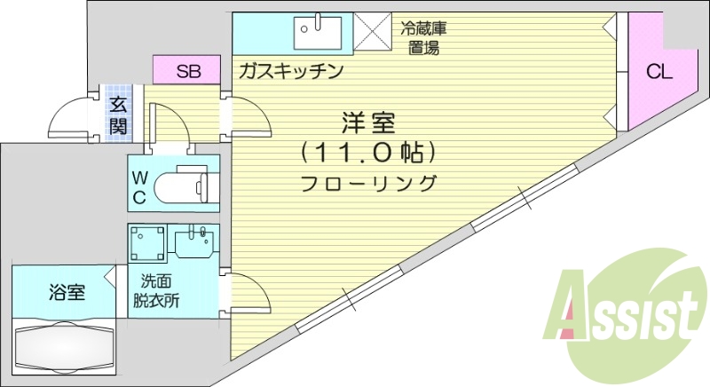 1R、光ファイバー、オートロック、エレベーター