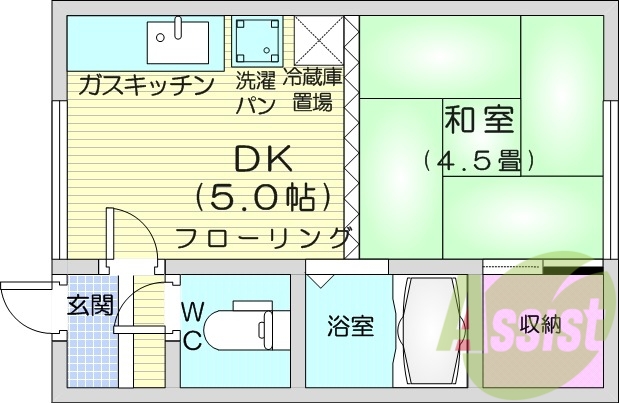 3階の間取り図