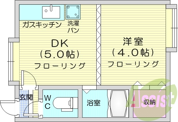 3階の間取り図